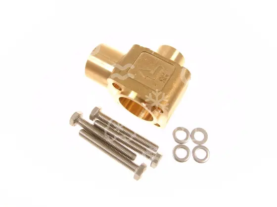tělo termostatického expanzního ventilu Danfoss TE5, rohové, 16x22